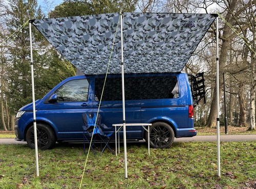 Campervan caravan awning - campervan, sun